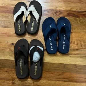 Rocket dog flip flops